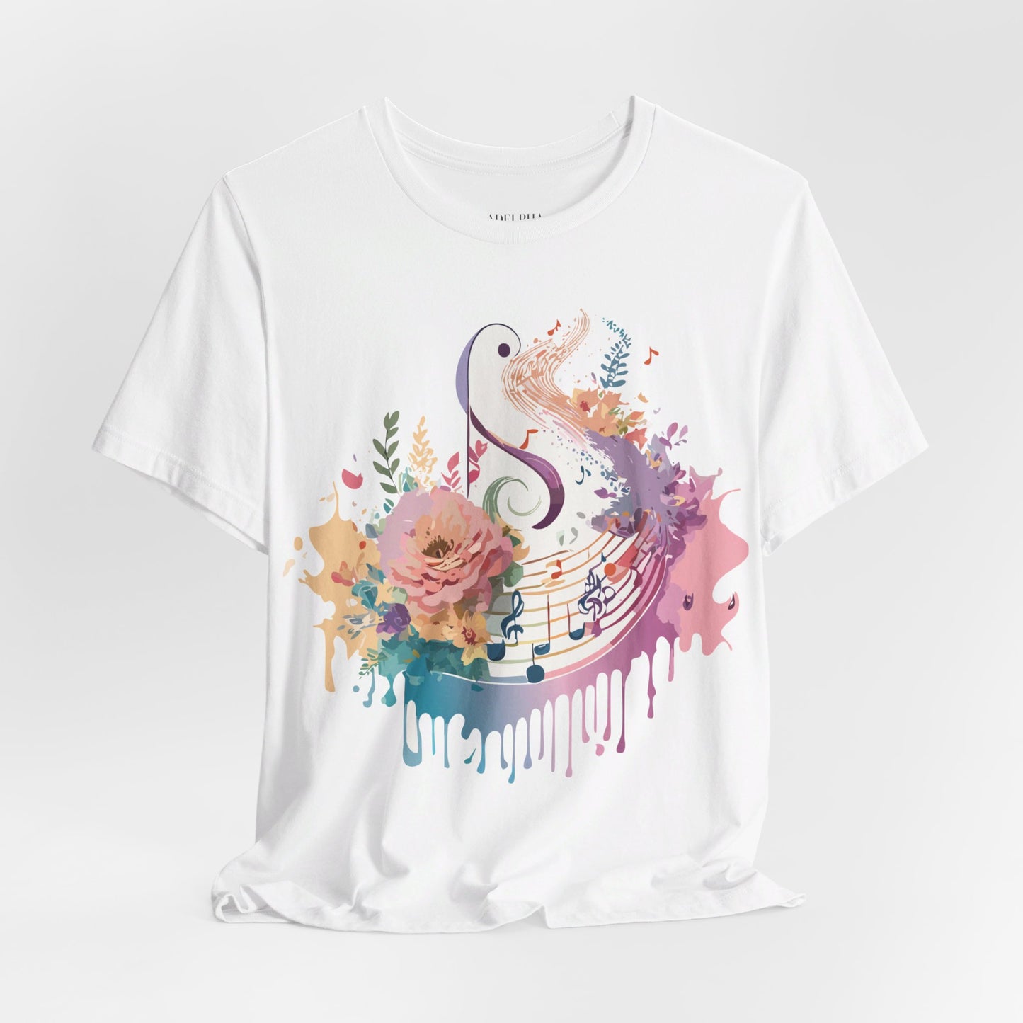 T-shirt en coton naturel - Collection Musique