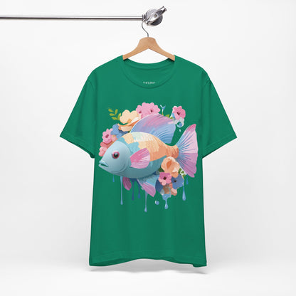 Shirt with Animals | Fish Printify