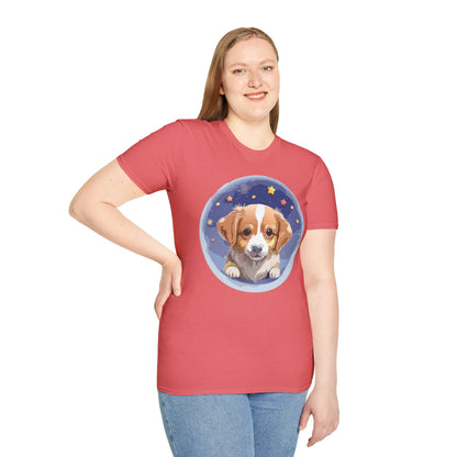 Unisex Gildan Softstyle 64000 Dog Shirt Tee Ring Spun Cotton