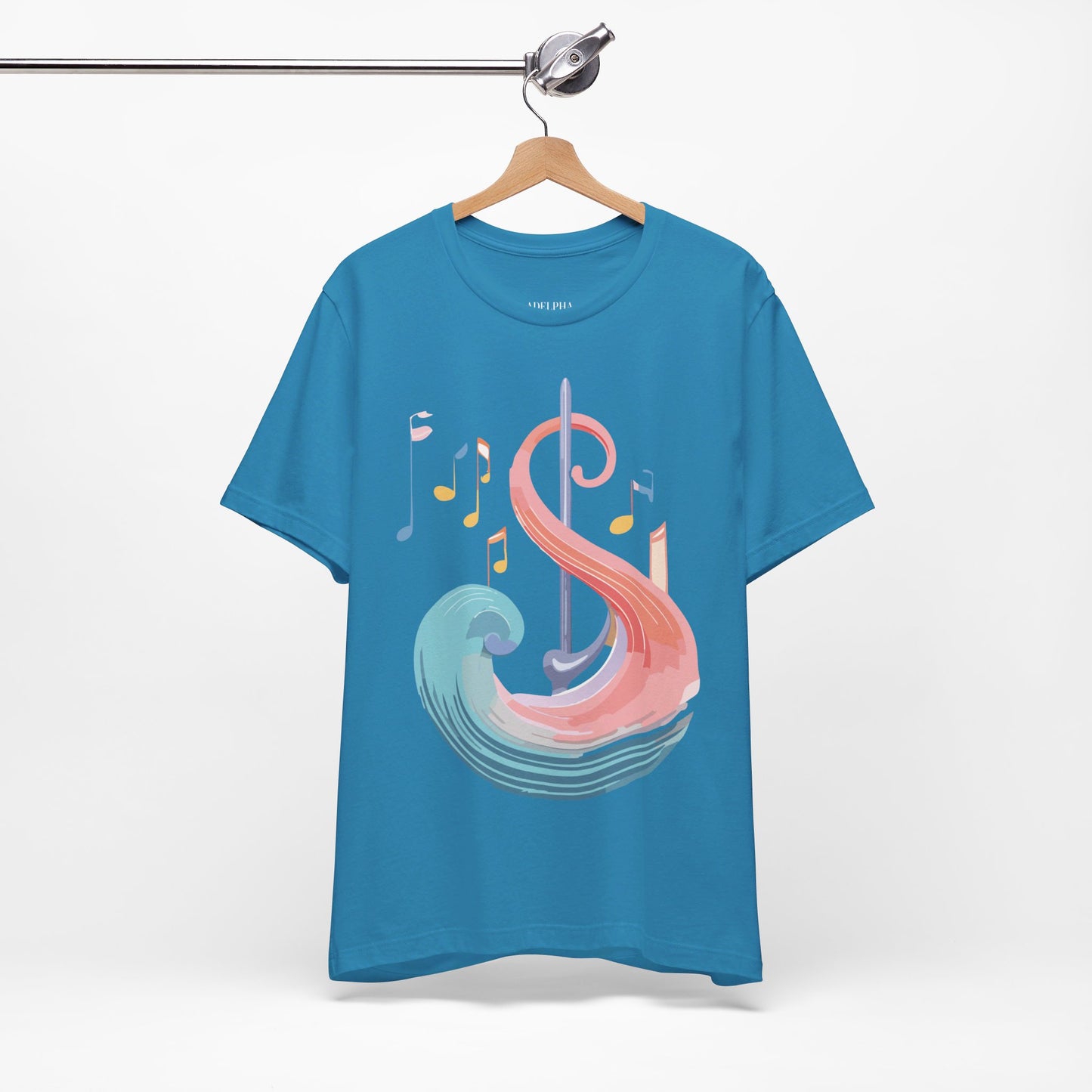 Natural Cotton Tee Shirt - Music Collection