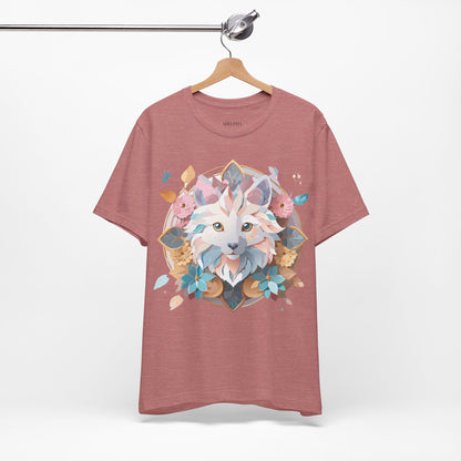 Natural Cotton Tee Shirt - Medallion Collection Printify