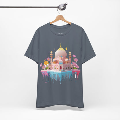 Natural Cotton Tee Shirt - Bukhara, Uzbekistan Printify