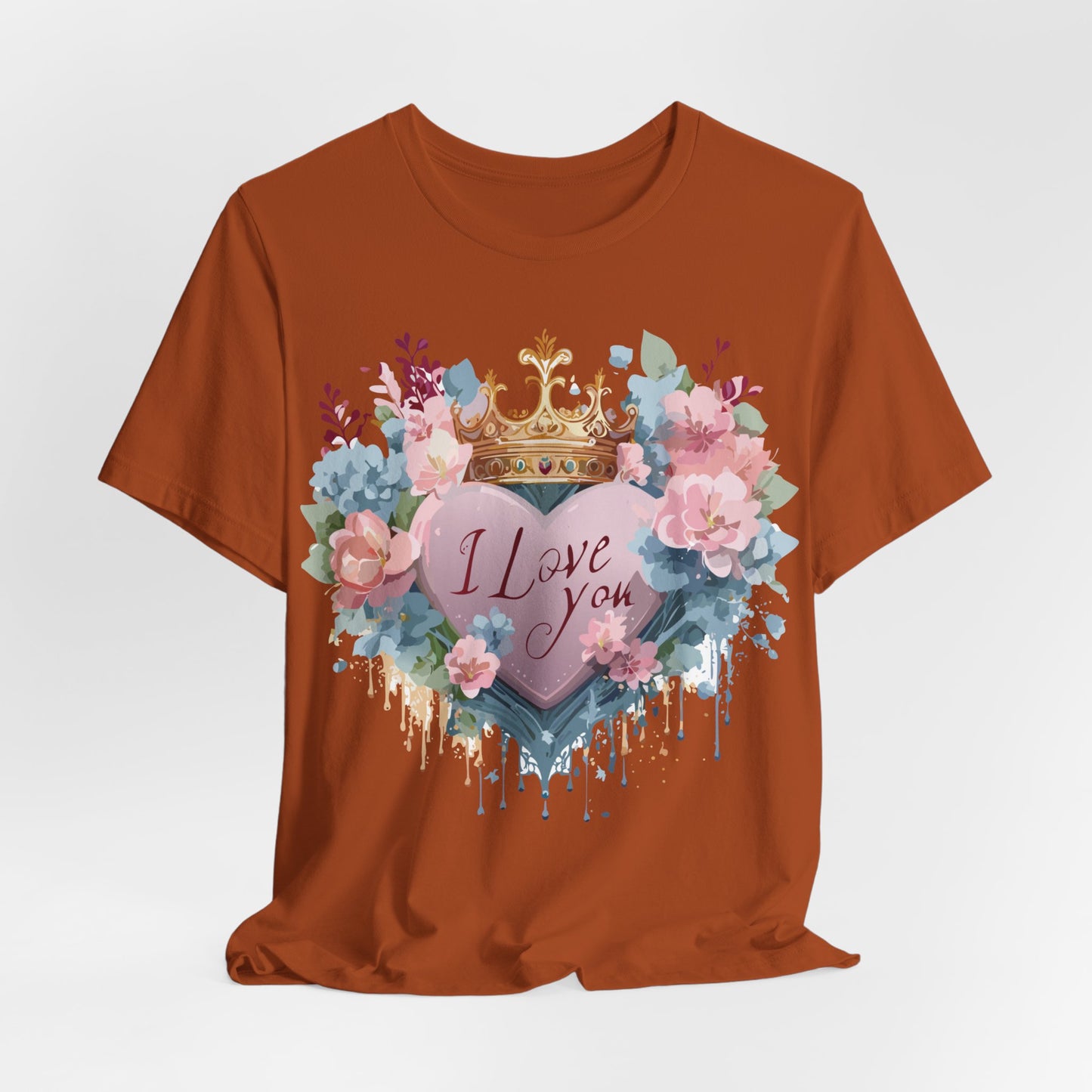 Natural Cotton Tee Shirt - Love Story Collection