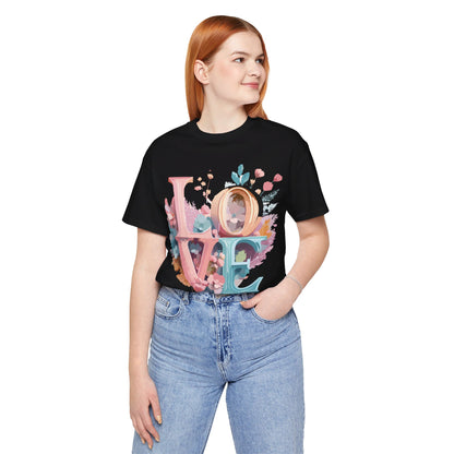 Natural Cotton Tee Shirt - Love Story Collection Printify