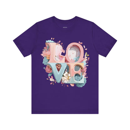 Natural Cotton Tee Shirt - Love Story Collection Printify