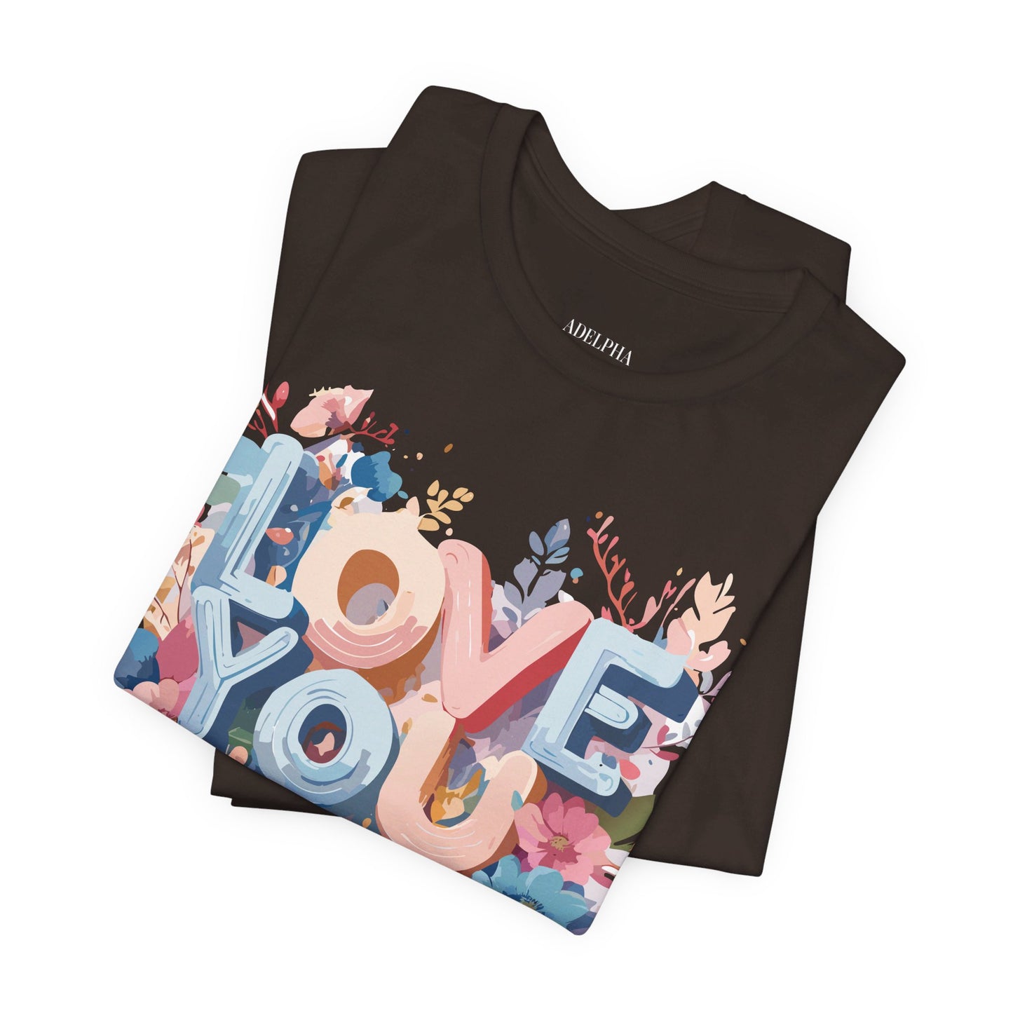 T-Shirt aus natürlicher Baumwolle – Love Story Collection