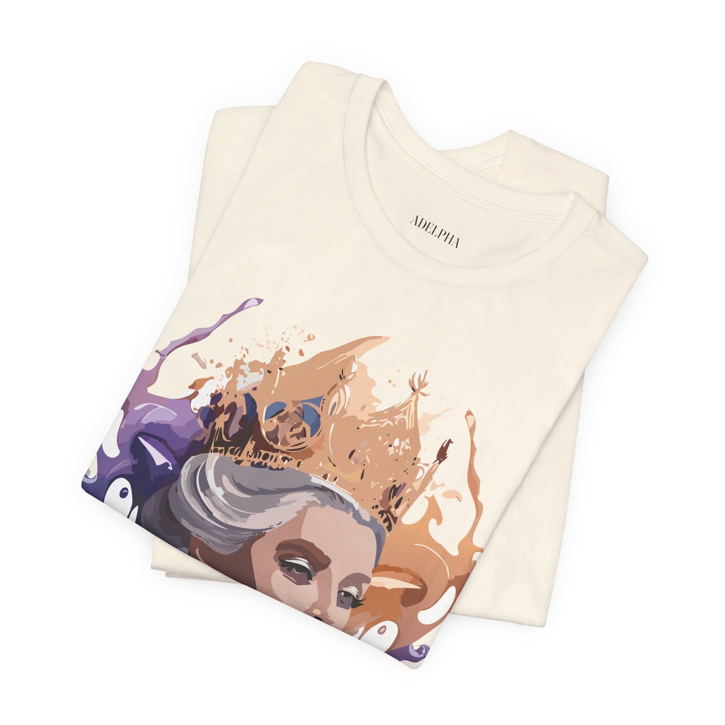 Natural Cotton Tee Shirt - Queen Collection