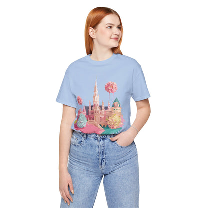 Natural Cotton Tee Shirt - Beautiful Places Collection - Vienna Printify