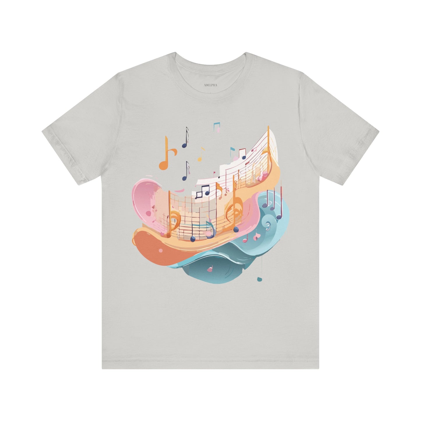 T-shirt en coton naturel - Collection Musique