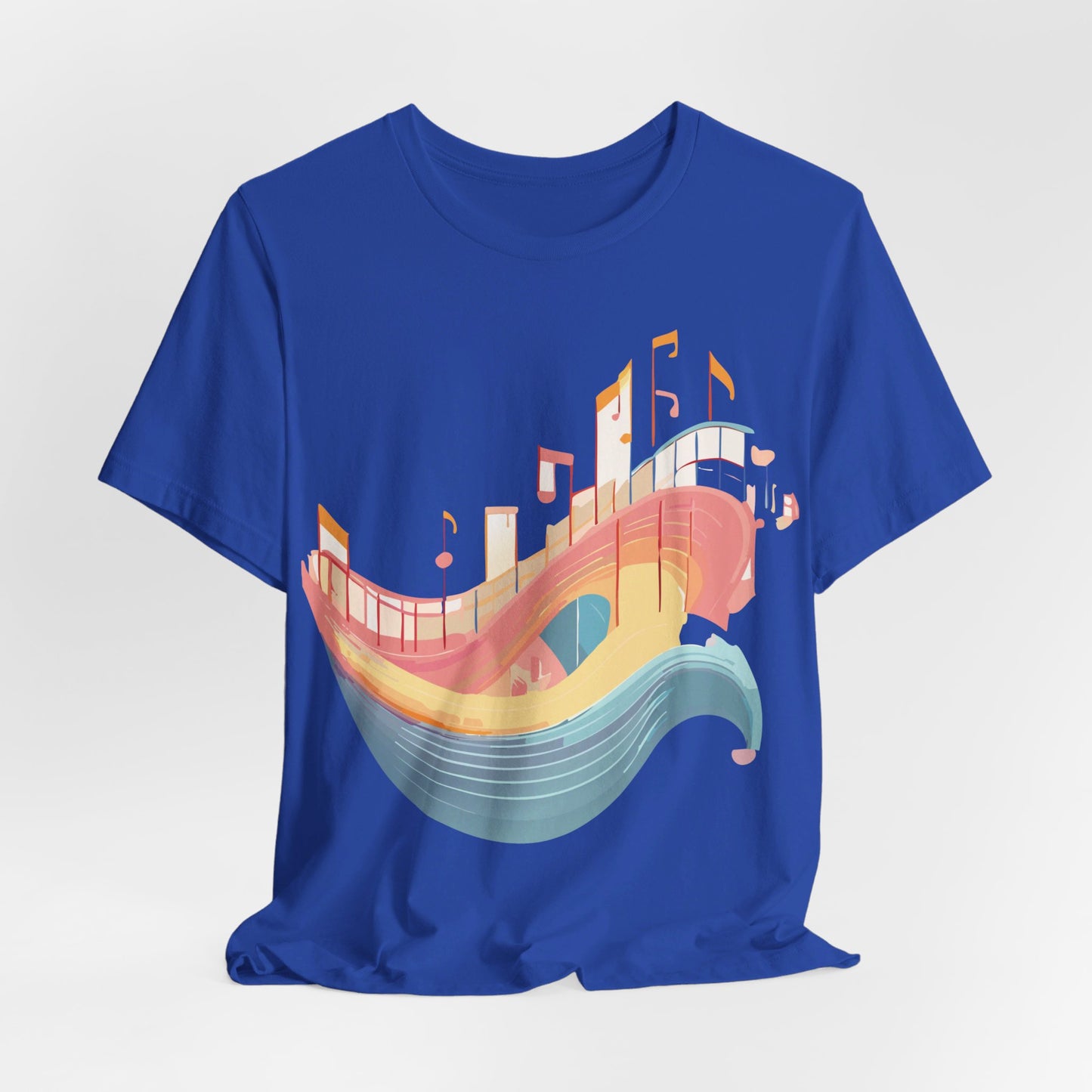 Natural Cotton Tee Shirt - Music Collection