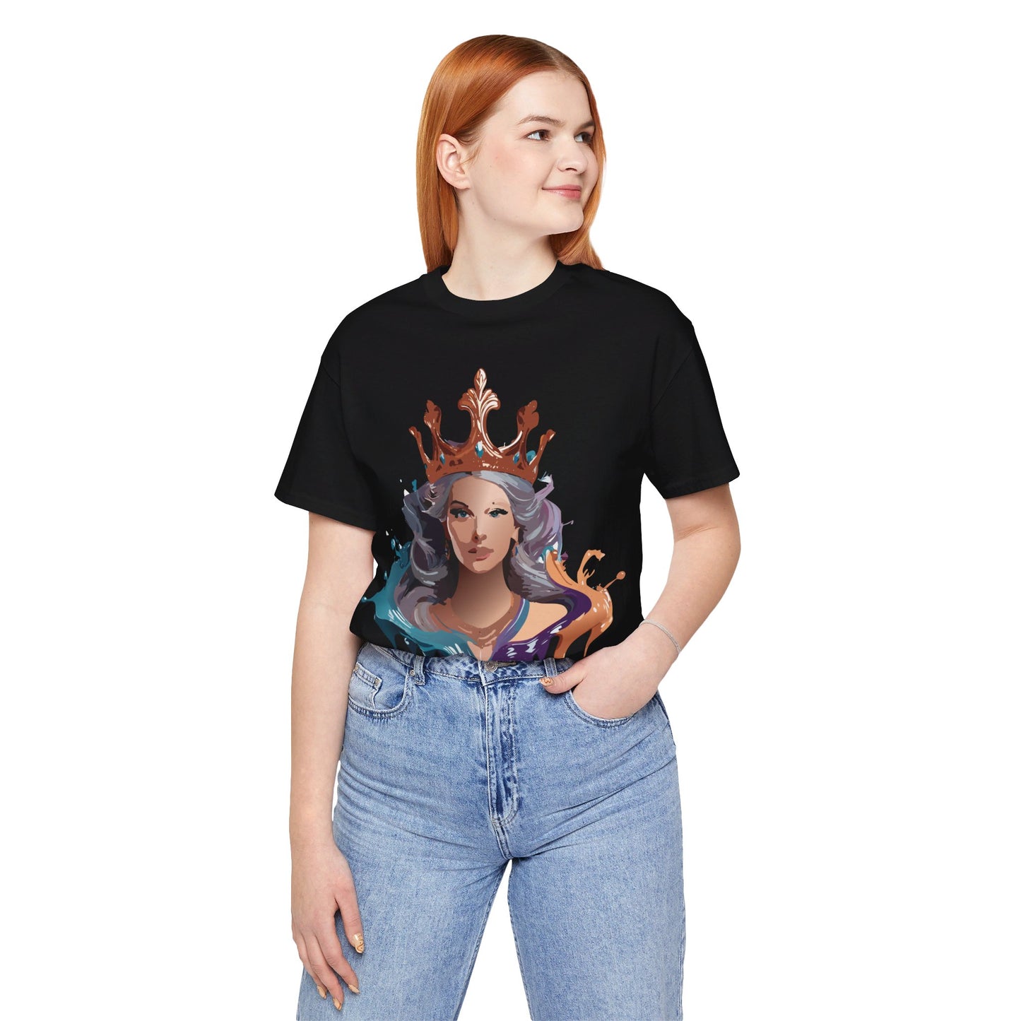 Natural Cotton Tee Shirt - Queen Collection