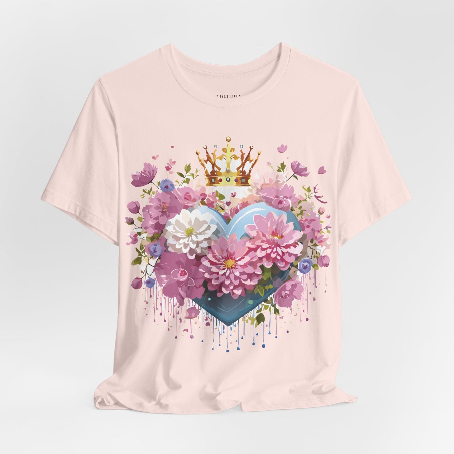 Natural Cotton Tee Shirt - Love story Collection