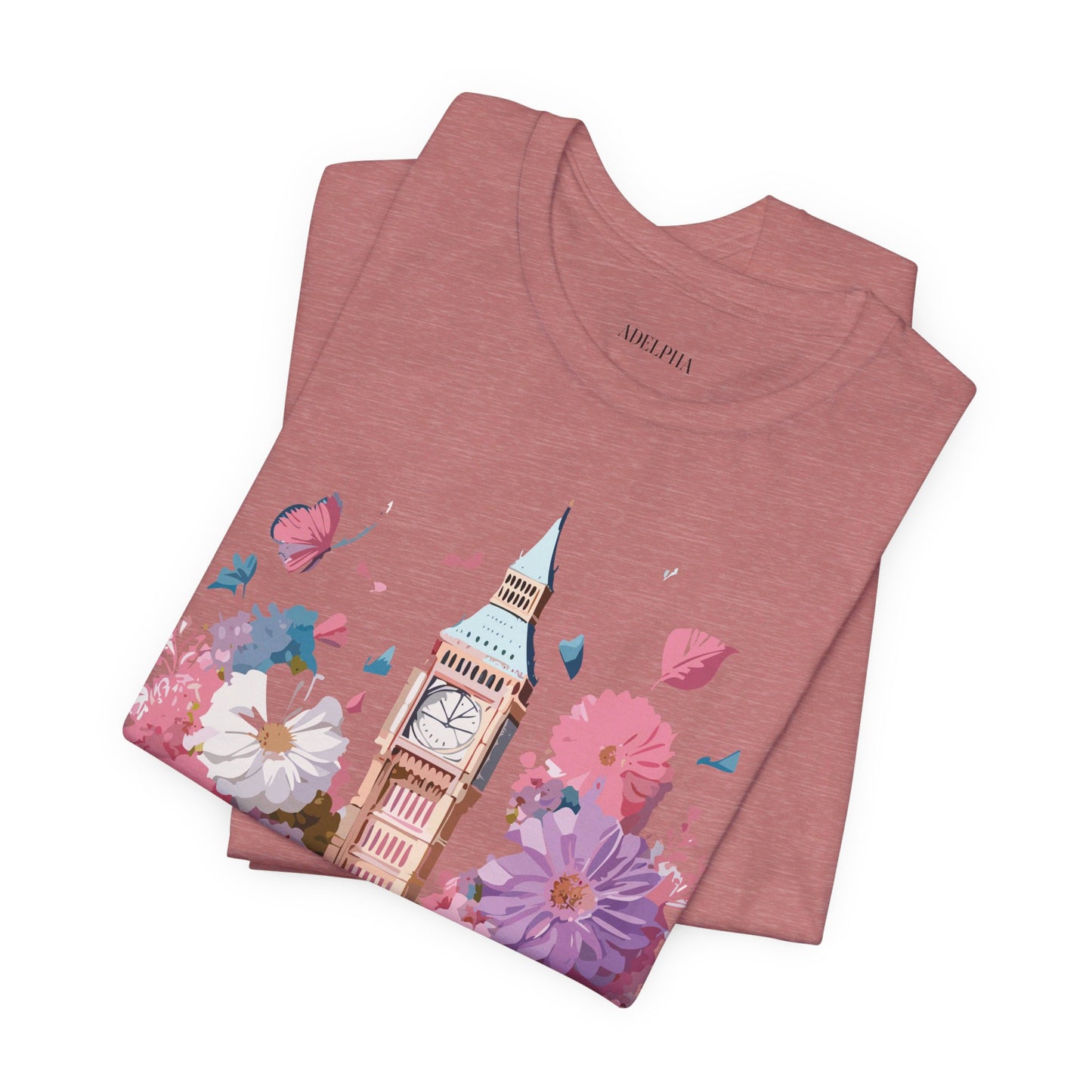 Natural Cotton Tee Shirt - Beautiful Places Collection - London