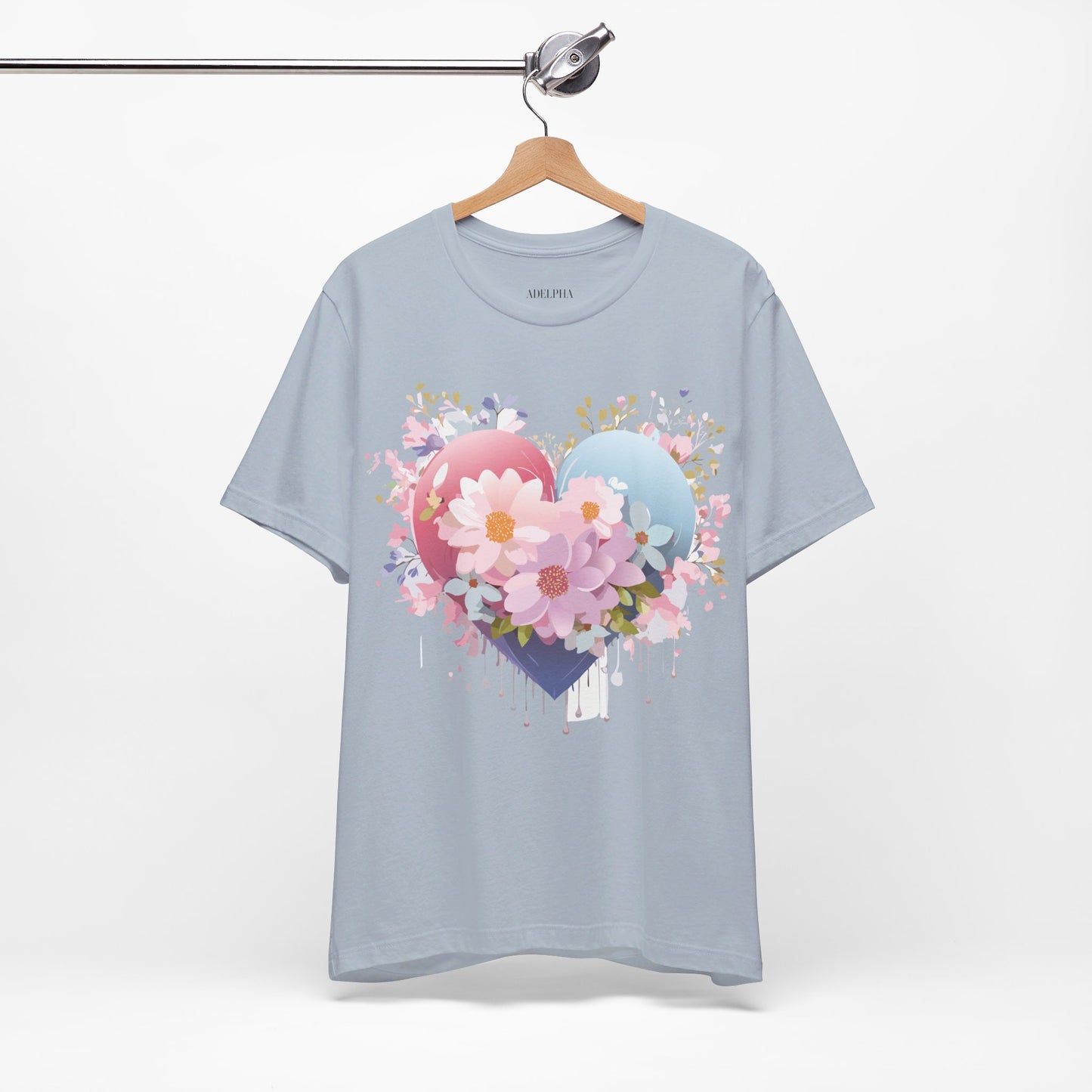 Natural Cotton Tee Shirt - Love story Collection