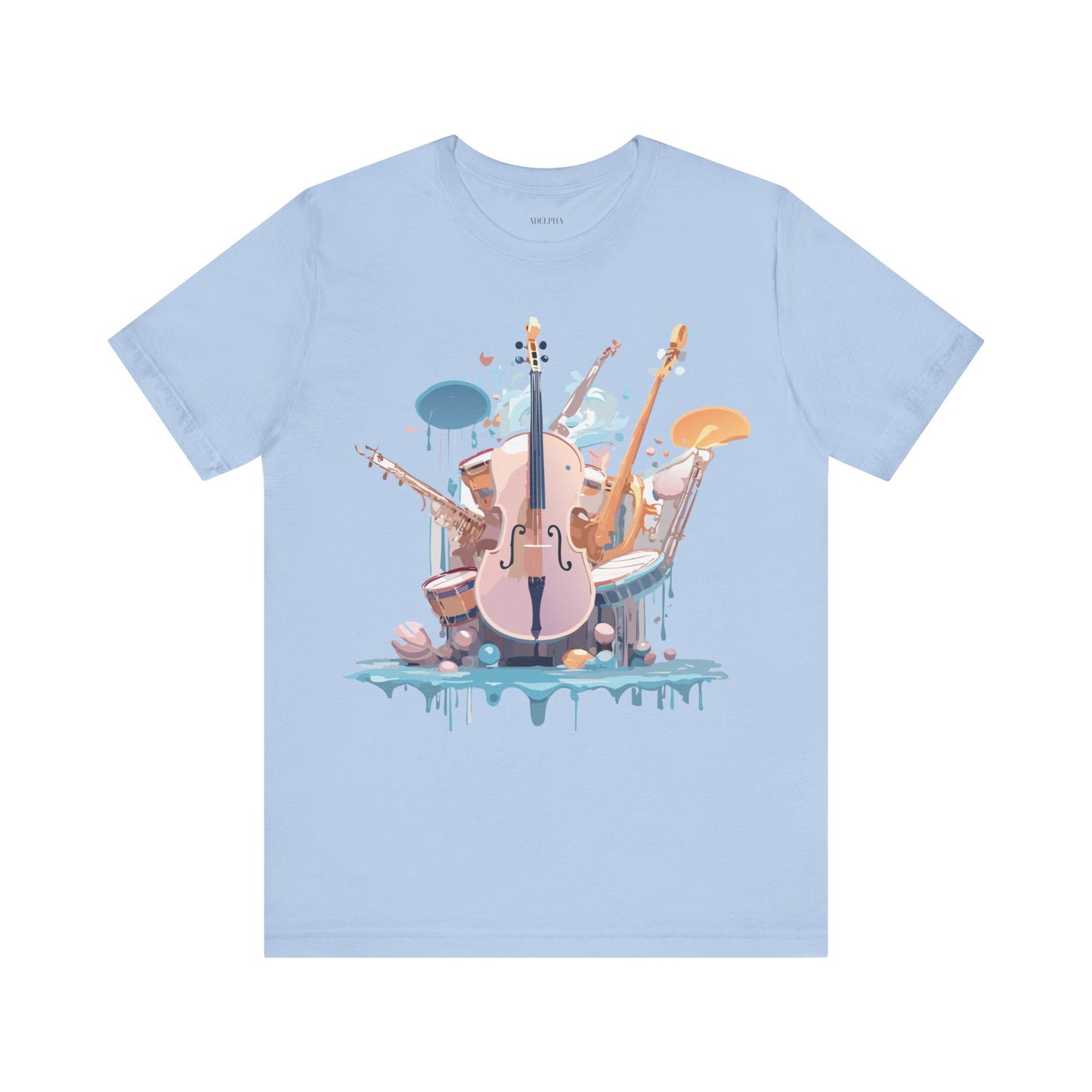 T-shirt en coton naturel - Collection Musique