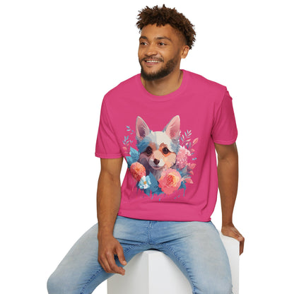 Dog Shirt Unisex Animal Print Tee With Cute Dog Designs And Comfort