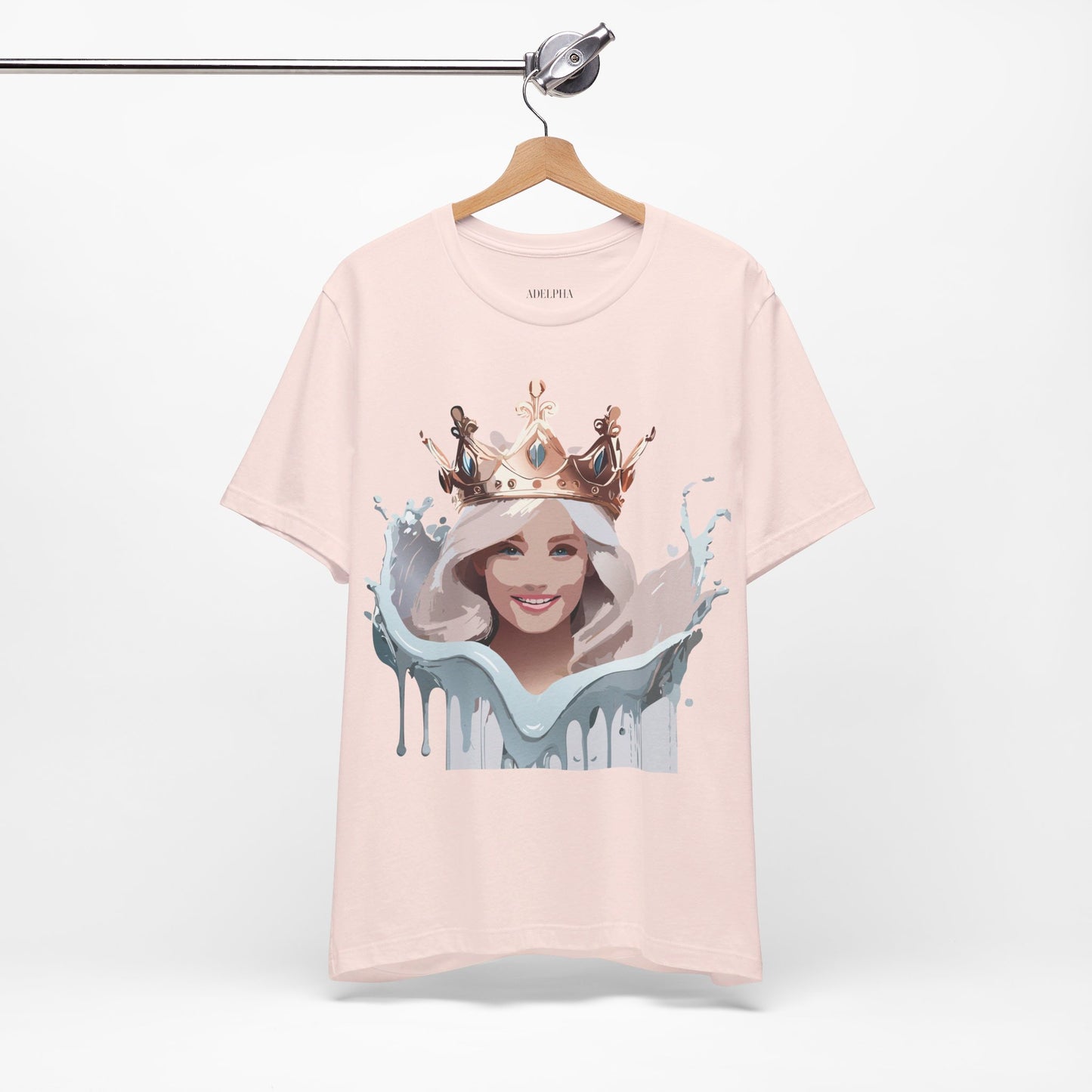 T-shirt en coton naturel - Collection Queen