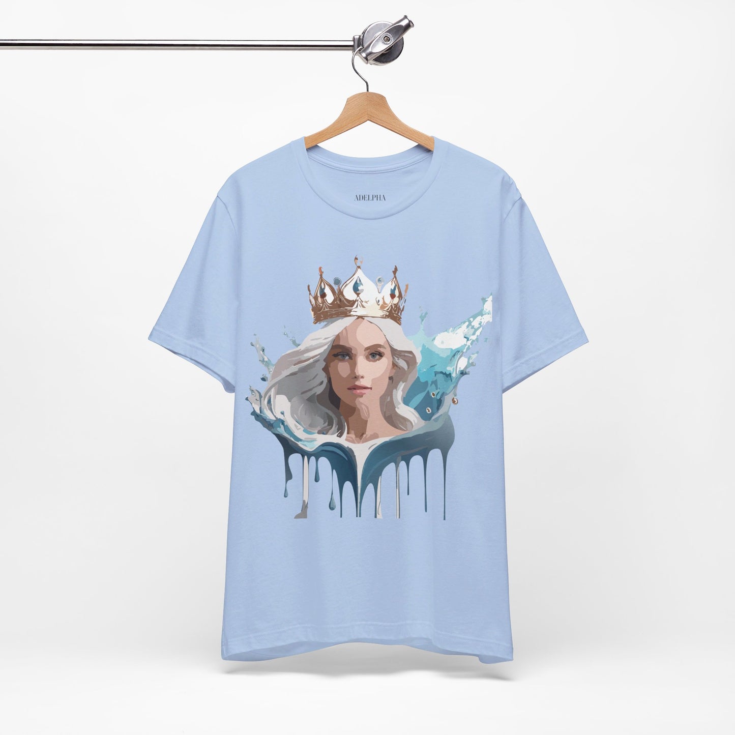 T-Shirt aus natürlicher Baumwolle – Queen Collection