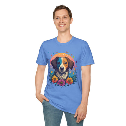 Dog Shirt Unisex Softstyle Tee 100 Percent Cotton Gildan 64000