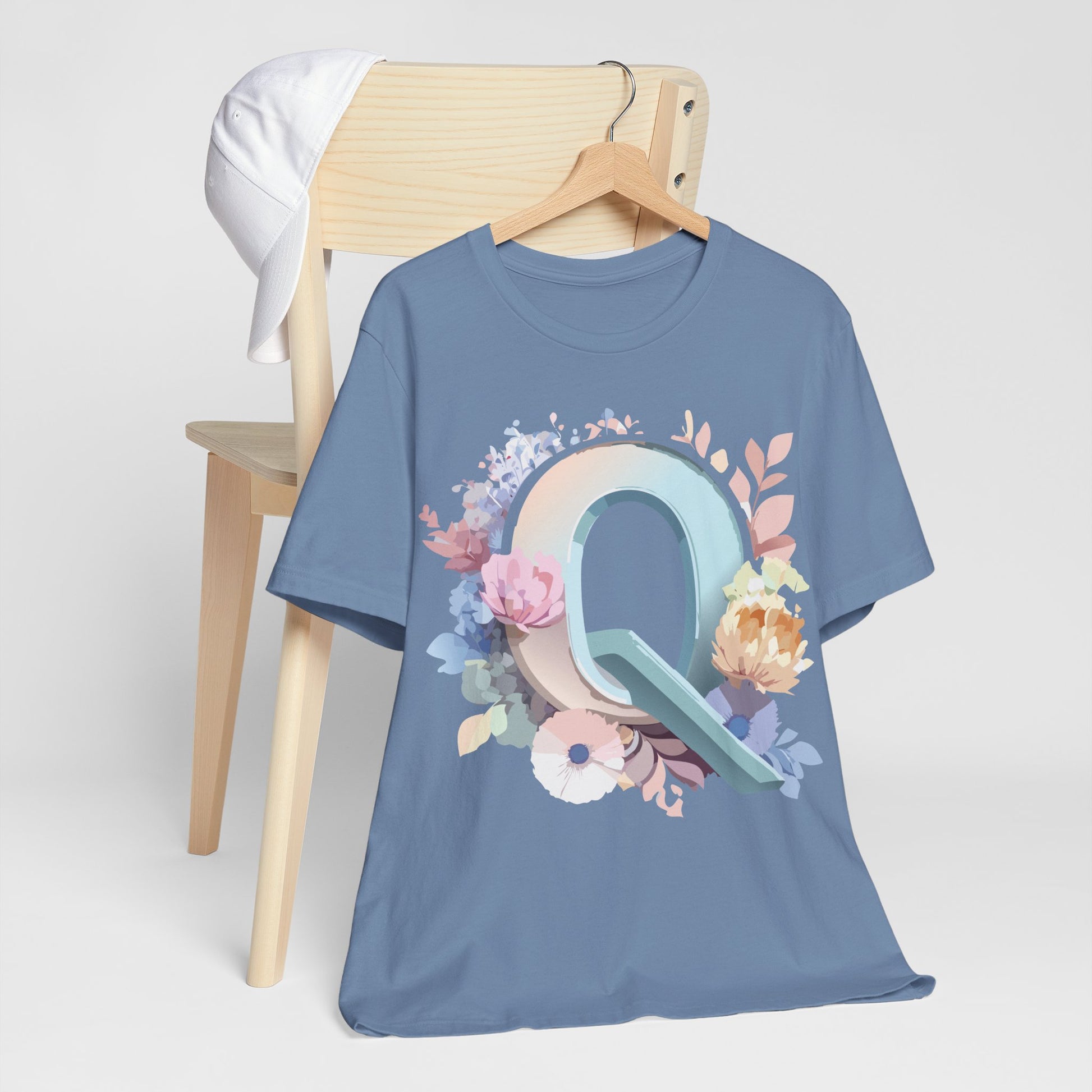 Letter Shirt, Letter Q Shirt - ADELPHA