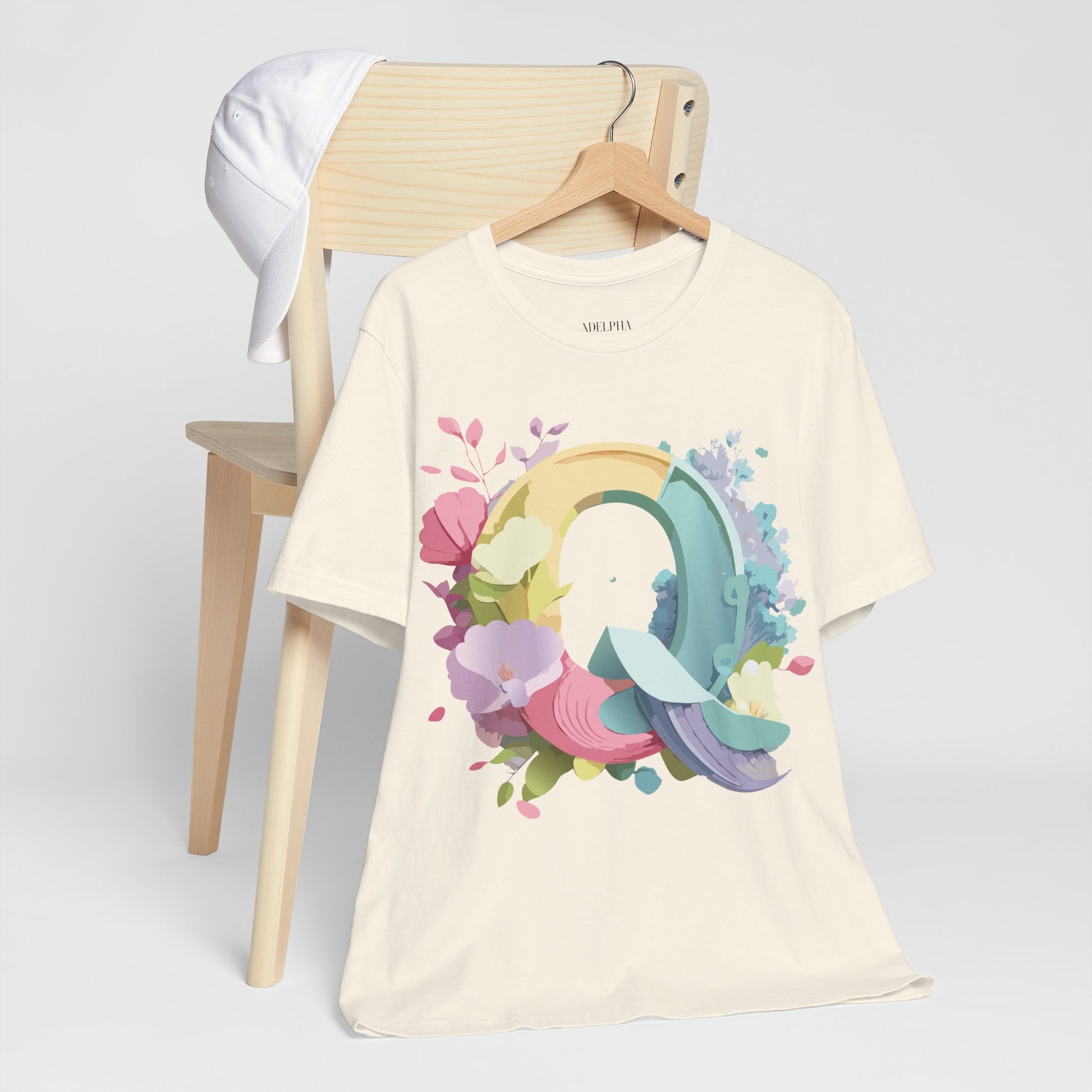 Letter Shirt, Letter Q Shirt - ADELPHA
