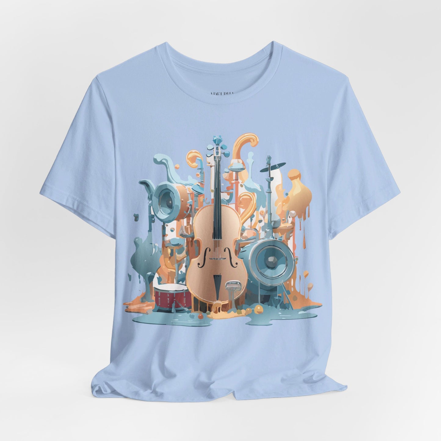 T-shirt en coton naturel - Collection Musique