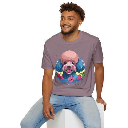 Dog Shirt Unisex Animal Tee Gildan Softstyle 64000 100 Percent Cotton
