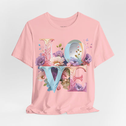 Natural Cotton Tee Shirt - Love story Collection Printify