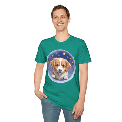 Unisex Gildan Softstyle 64000 Dog Shirt Tee Ring Spun Cotton