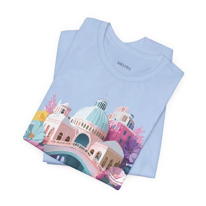 Natural Cotton Tee Shirt - Beautiful Places Collection - Venice Printify