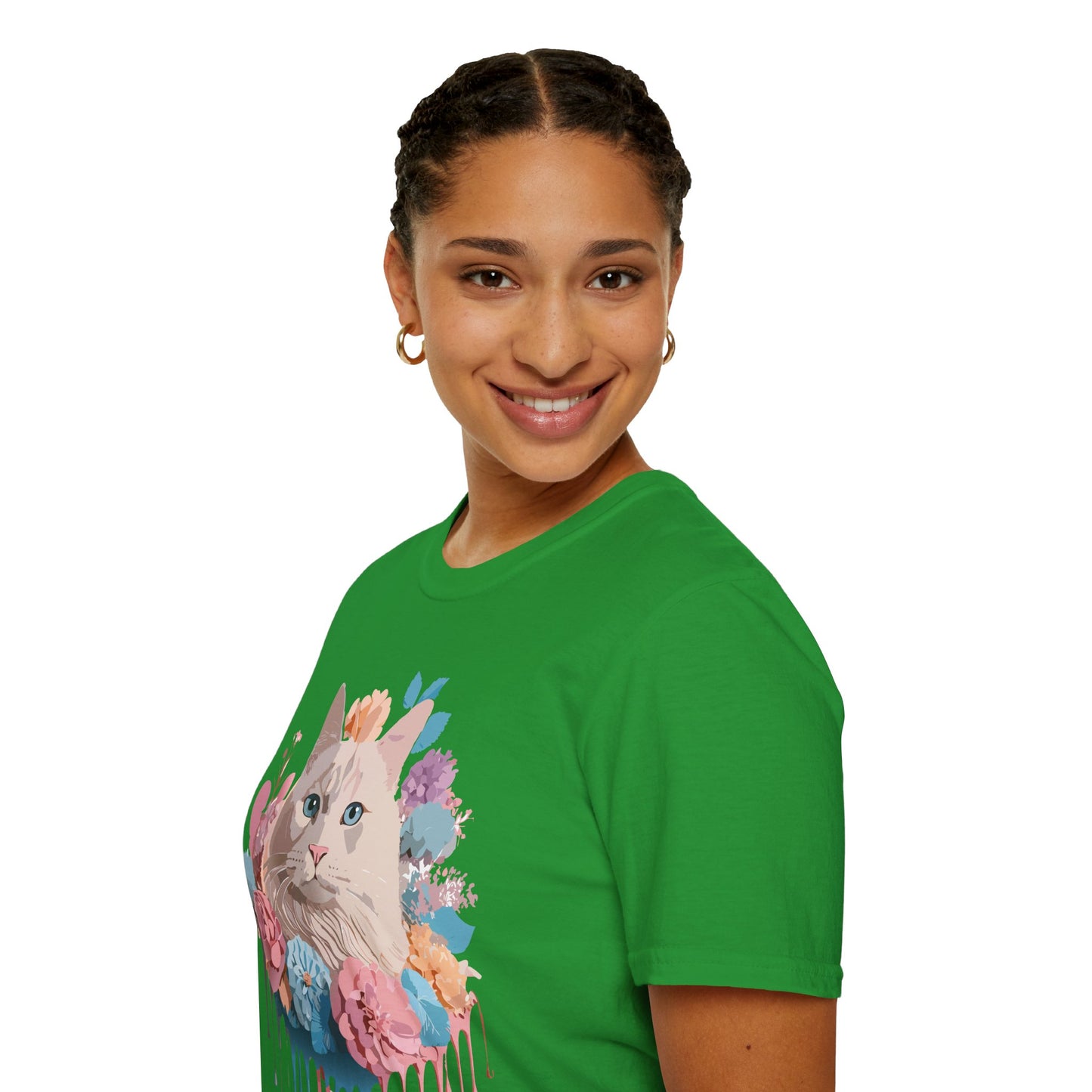 Cat Shirt, Shirt with Cat, Cats Tee, Kitten Tee