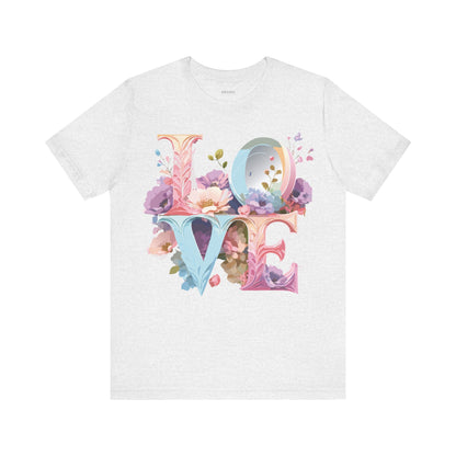 Natural Cotton Tee Shirt - Love story Collection Printify