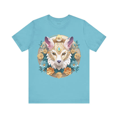 Natural Cotton Tee Shirt - Medallion Collection Printify