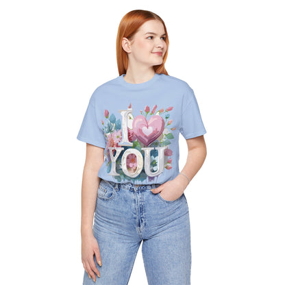 Natural Cotton Tee Shirt - Love story Collection Printify