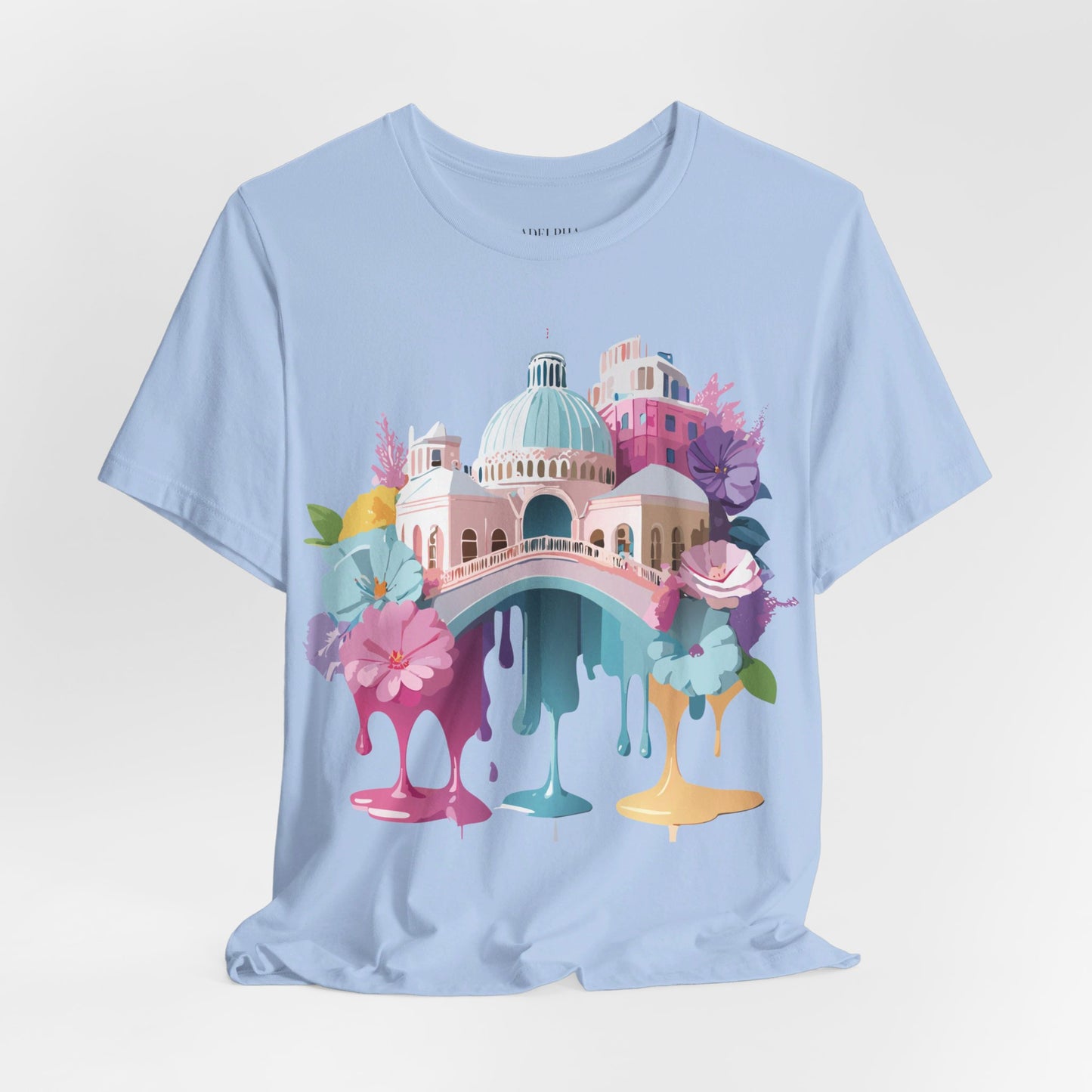 Natural Cotton Tee Shirt - Beautiful Places Collection - Venice