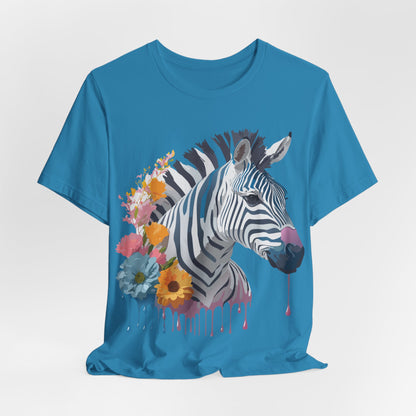Shirt with Animals | Zebra Printify