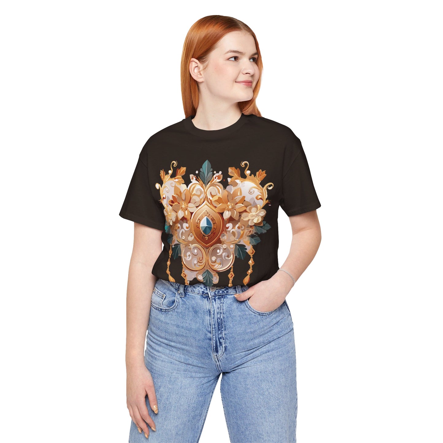 T-Shirt aus natürlicher Baumwolle – Queen Collection