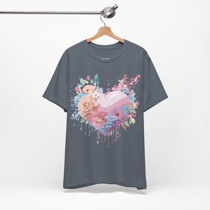 Natural Cotton Tee Shirt - Love Story Collection Printify
