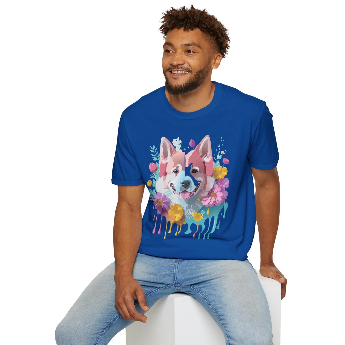 Dog Shirt, Shirt with Dog, Animal Tee, Shirt with Animals