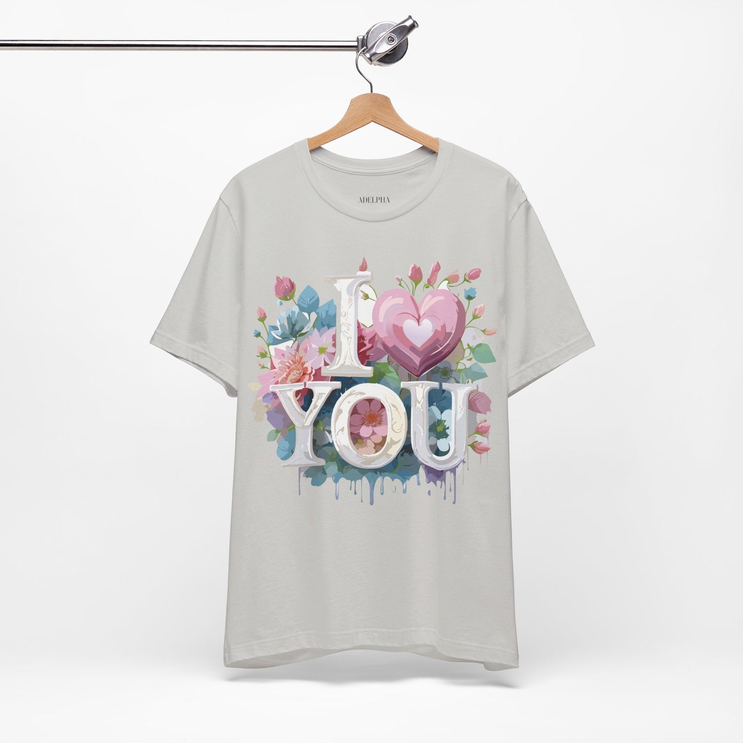 Natural Cotton Tee Shirt - Love story Collection