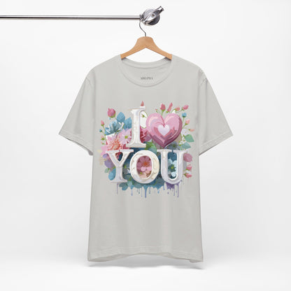 Natural Cotton Tee Shirt - Love story Collection Printify