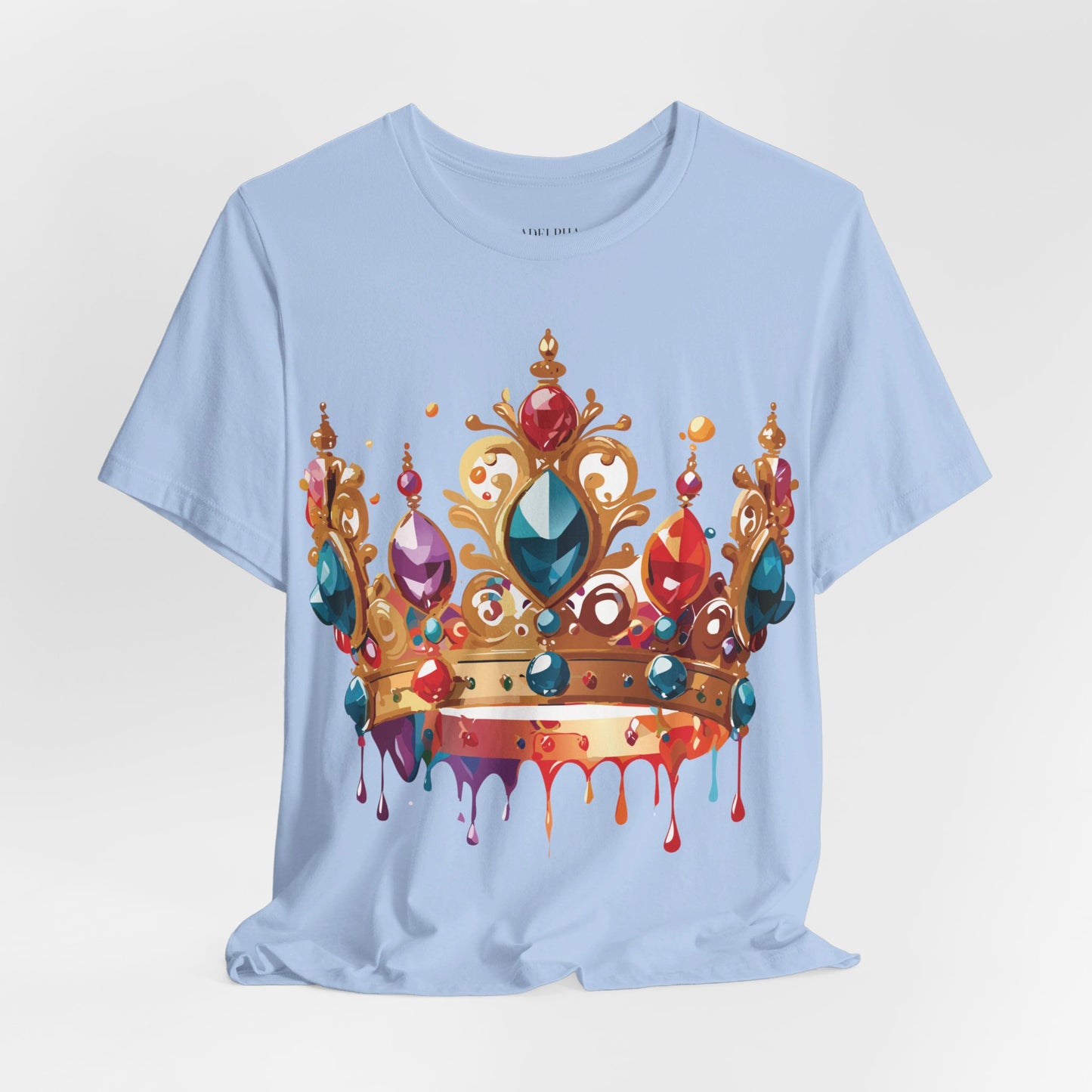 T-Shirt aus natürlicher Baumwolle – Queen Collection