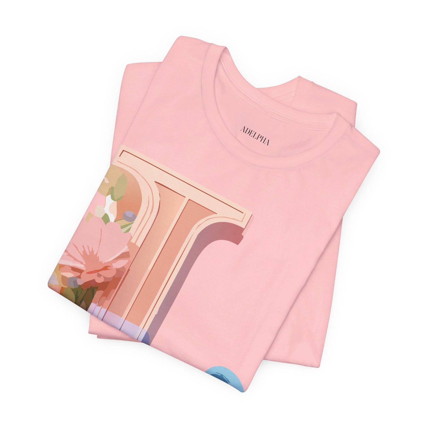 T-shirt en coton naturel - Collection Lettres - L