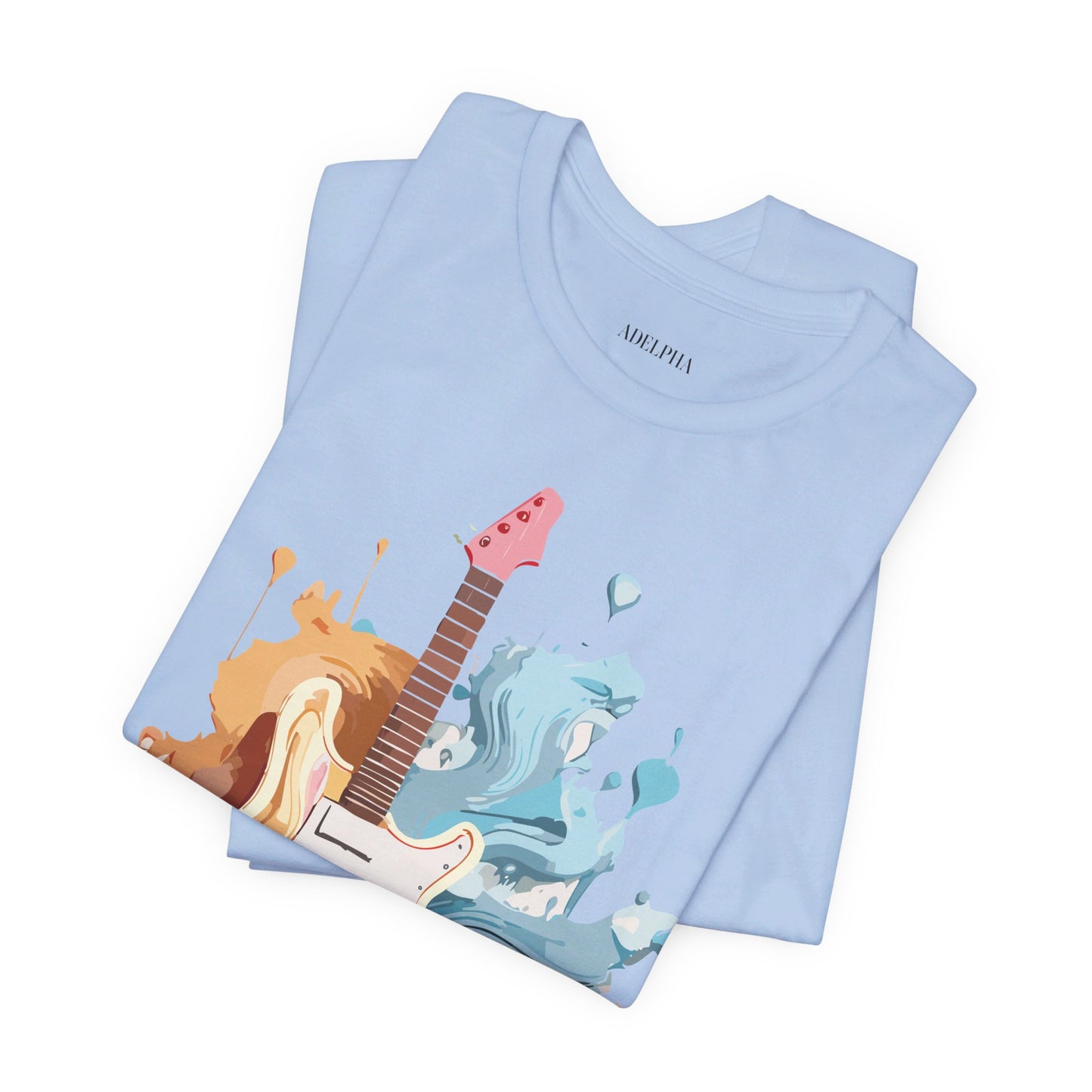 T-shirt en coton naturel - Collection Musique