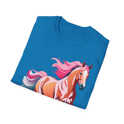 Horse Shirt Gildan Softstyle Tee Unisex 100 Percent Ring Spun Cotton