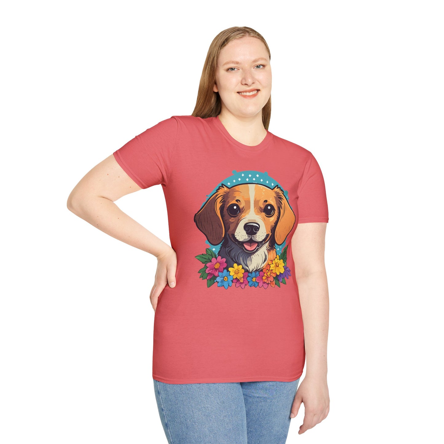 Dog Shirt, Shirt with Dog, Animal Tee, Shirt with Animals