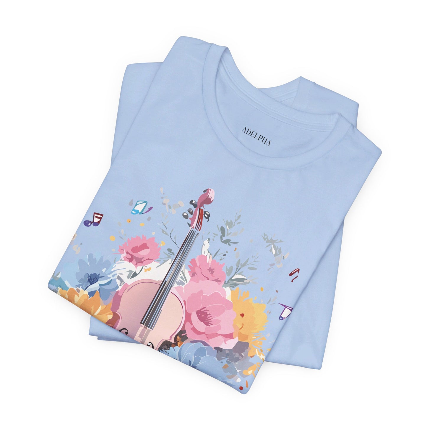 Natural Cotton Tee Shirt - Music collection