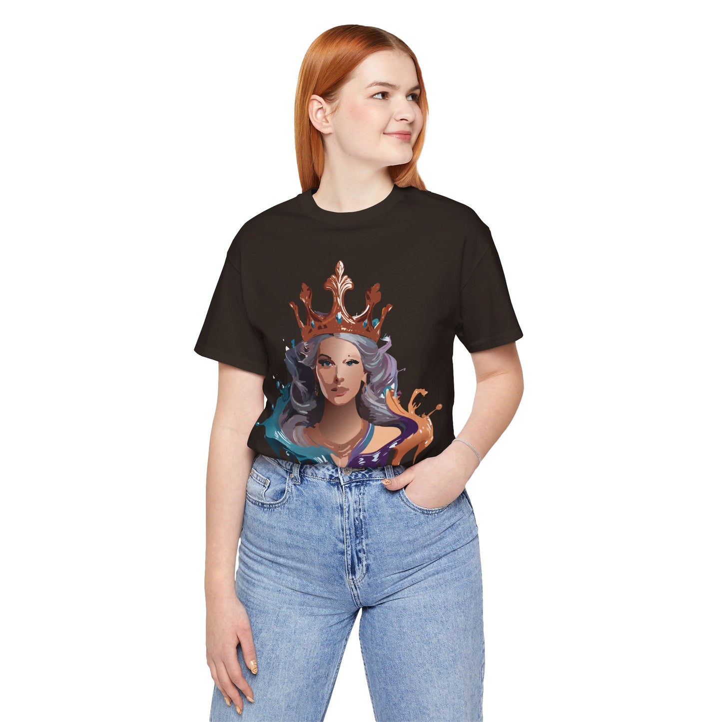 Natural Cotton Tee Shirt - Queen Collection