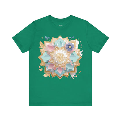 Natural Cotton Tee Shirt - Medallion Collection Printify