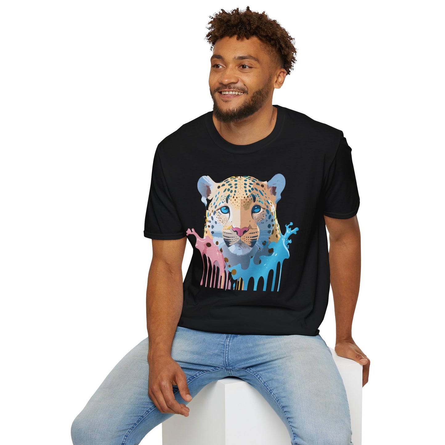 Cheetah Shirt, Shirt with Cheetah, Cheetah Tee, Shirt with Animals